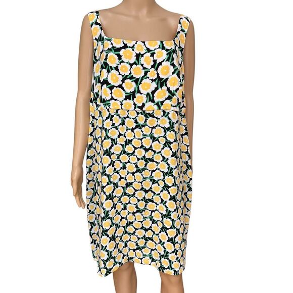 Diane von Furstenberg X Target Yellow Poppy Mini Dress Sun Size 17 - Picture 2 of 8